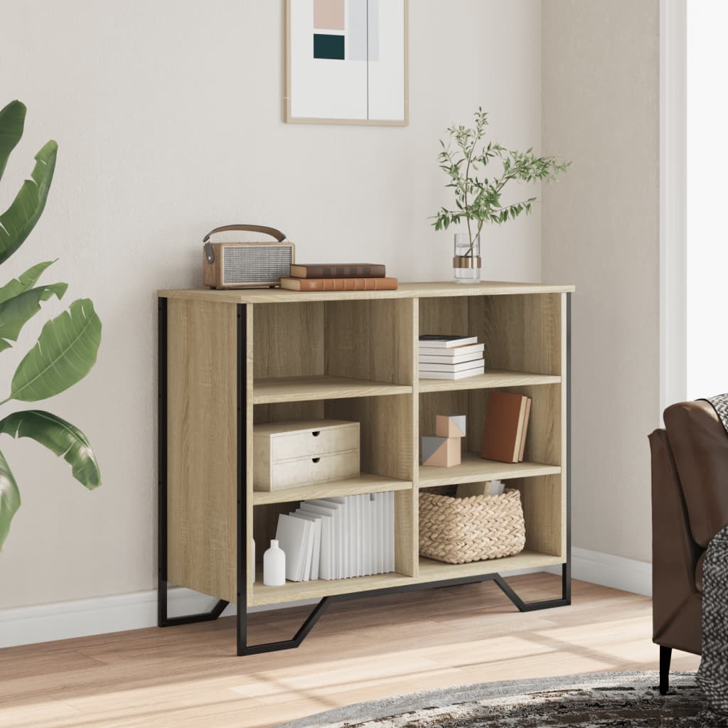 Komoda boja hrasta sonome 91x35,5x74,5 cm od konstruiranog drva