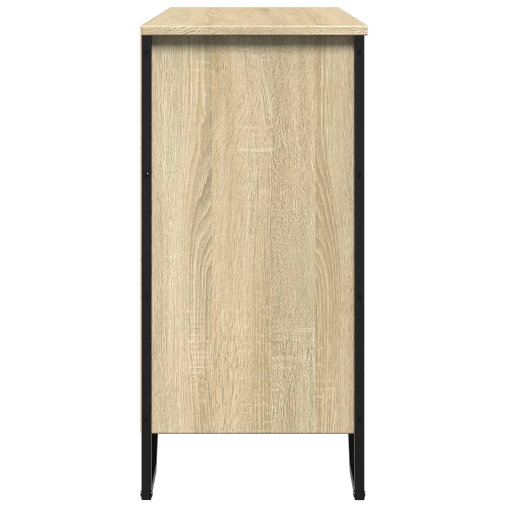 Komoda boja hrasta sonome 91x35,5x74,5 cm od konstruiranog drva
