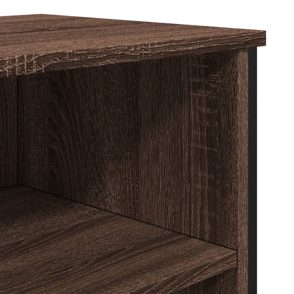Komoda boja smeđeg hrasta 91x35,5x74,5 cm od konstruiranog drva