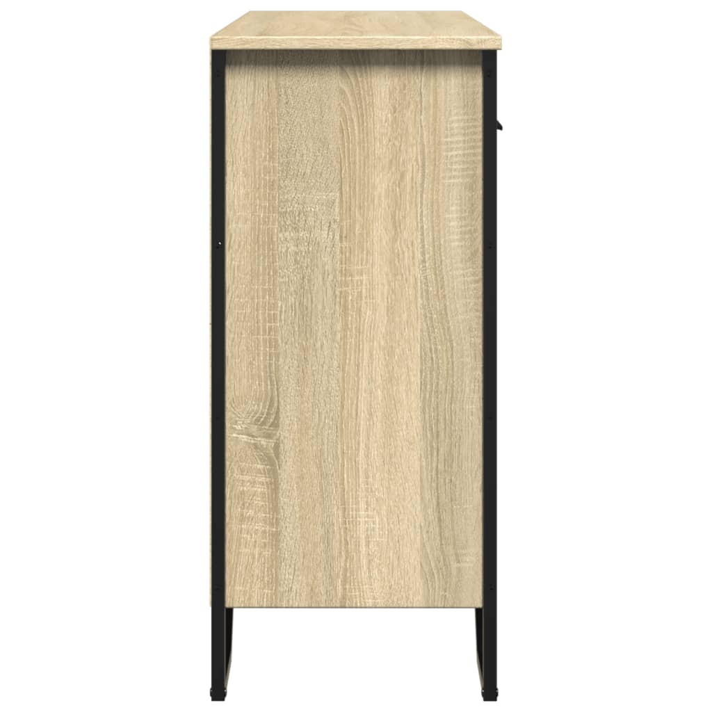 Komoda boja hrasta sonome 97x32,5x74,5 cm od konstruiranog drva