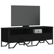 TV ormarić crni 122 x 34 x 41 cm od konstruiranog drva