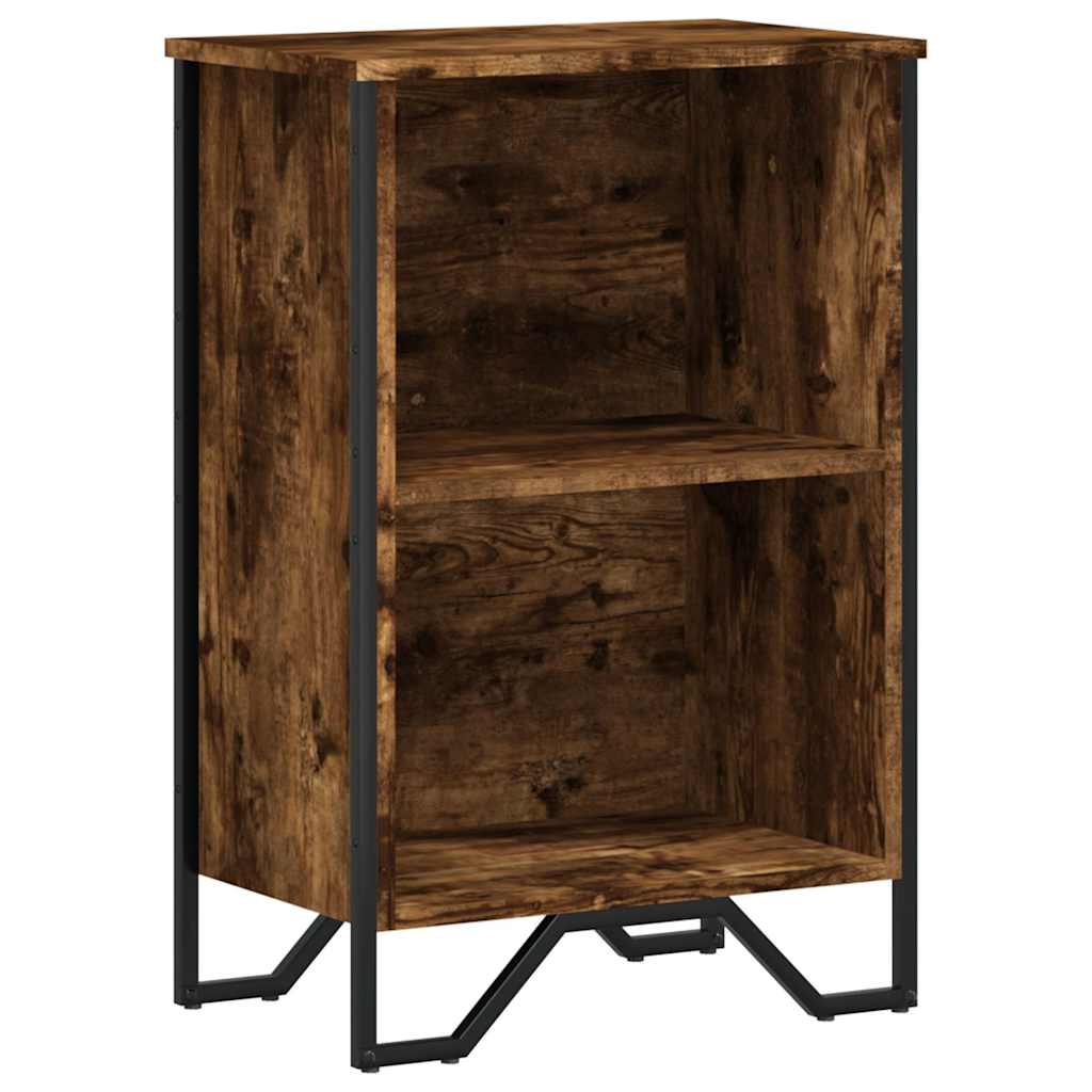 Regal za knjige boja hrasta 50x31x74,5 cm konstruirano drvo
