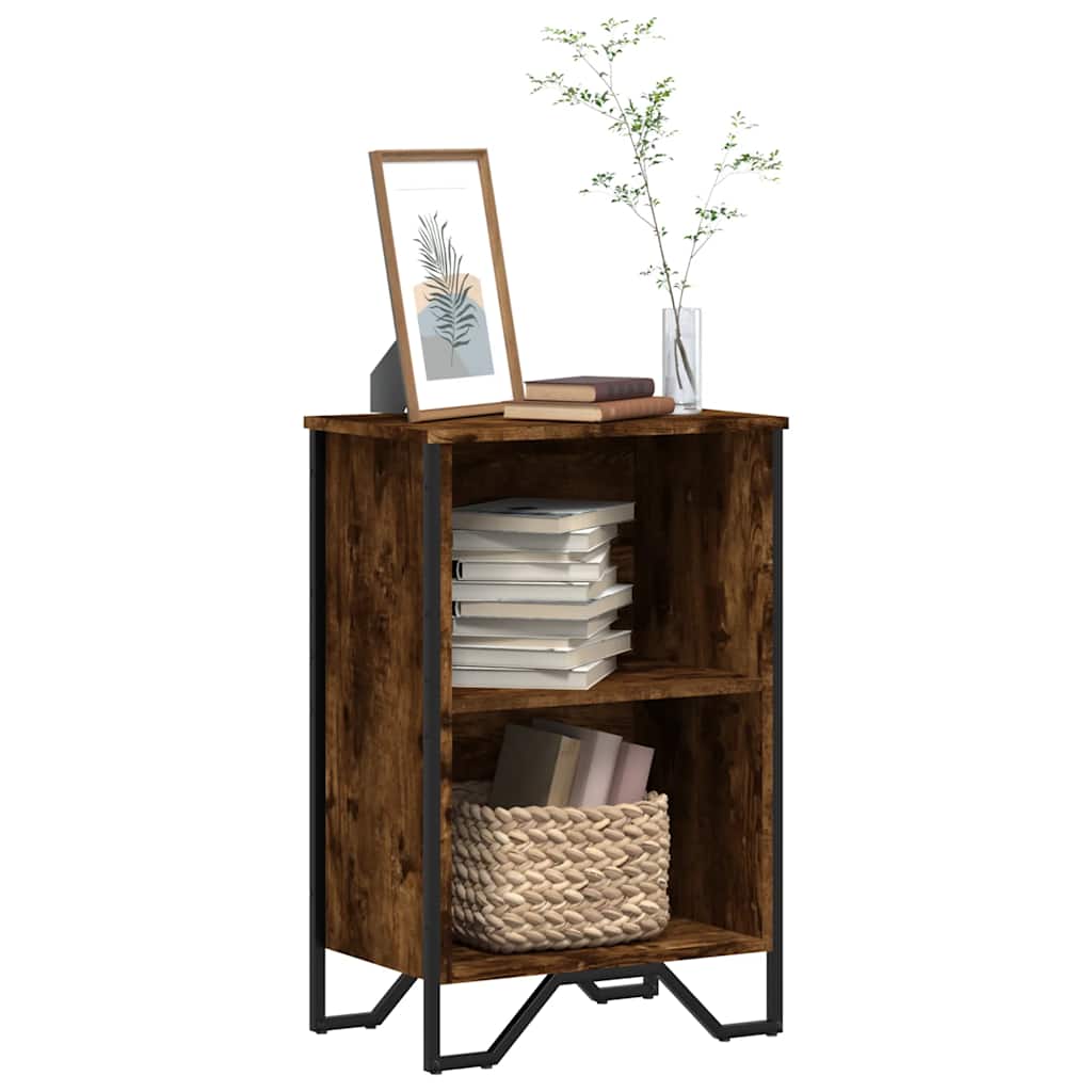 Regal za knjige boja hrasta 50x31x74,5 cm konstruirano drvo