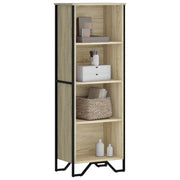 Regal za knjige boja hrasta 50x31x137,5cm od konstruiranog drva