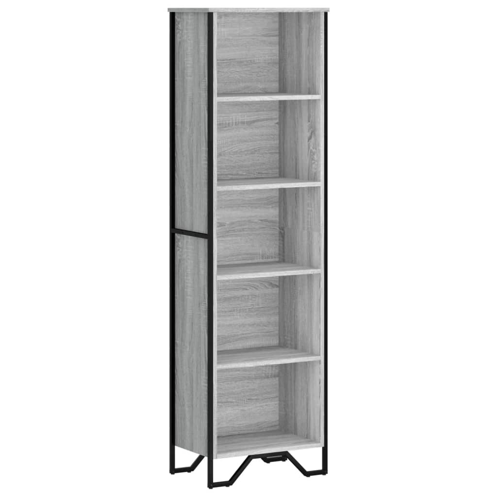 Regal za knjige boja hrasta 50x31x169 cm konstruirano drvo