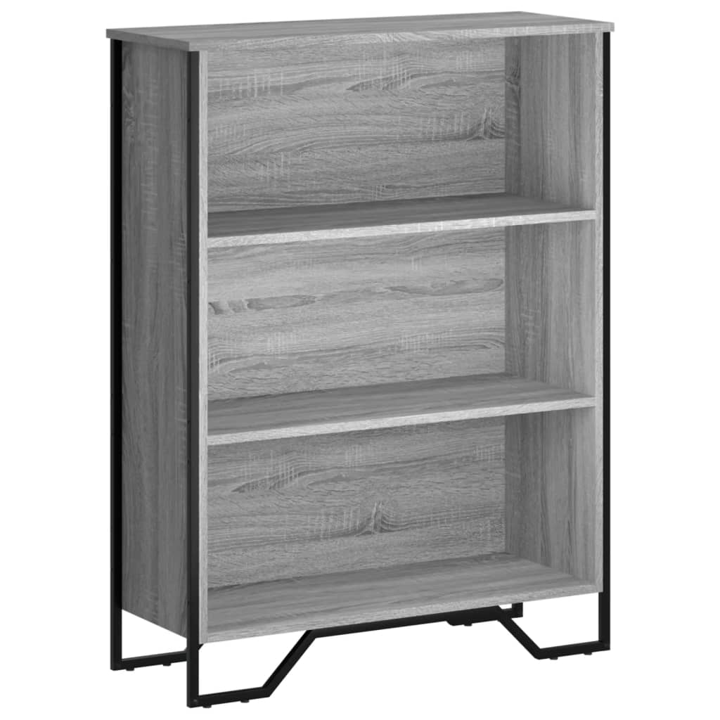 Regal za knjige boja hrasta 80x31x106 cm konstruirano drvo