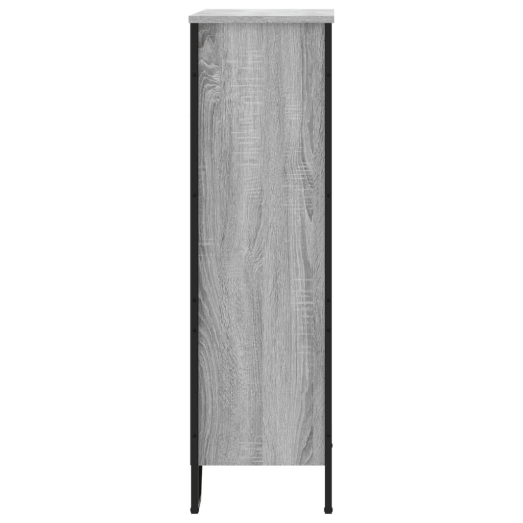 Regal za knjige boja hrasta 80x31x106 cm konstruirano drvo