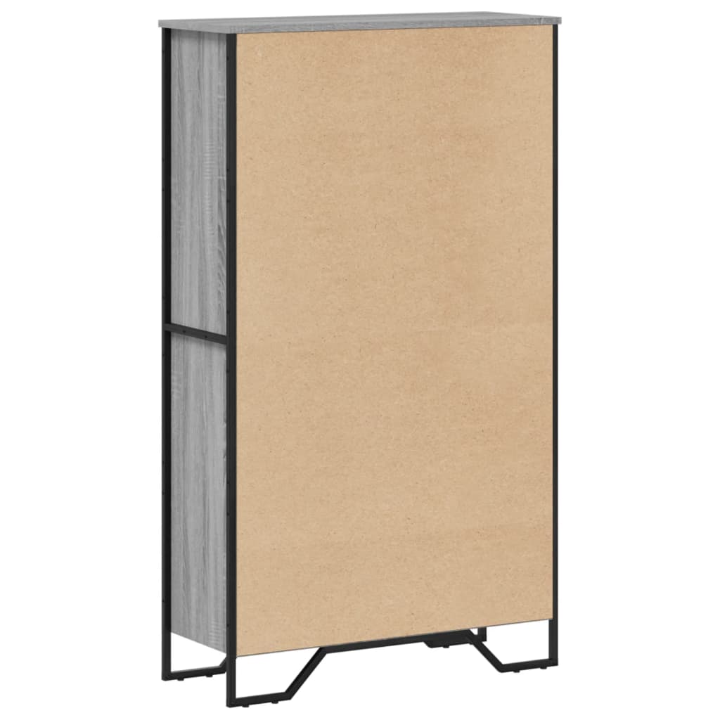 Regal za knjige boja hrasta 80x31x137,5 cm konstruirano drvo