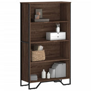 Regal za knjige boja hrasta 80x31x137,5 cm konstruirano drvo