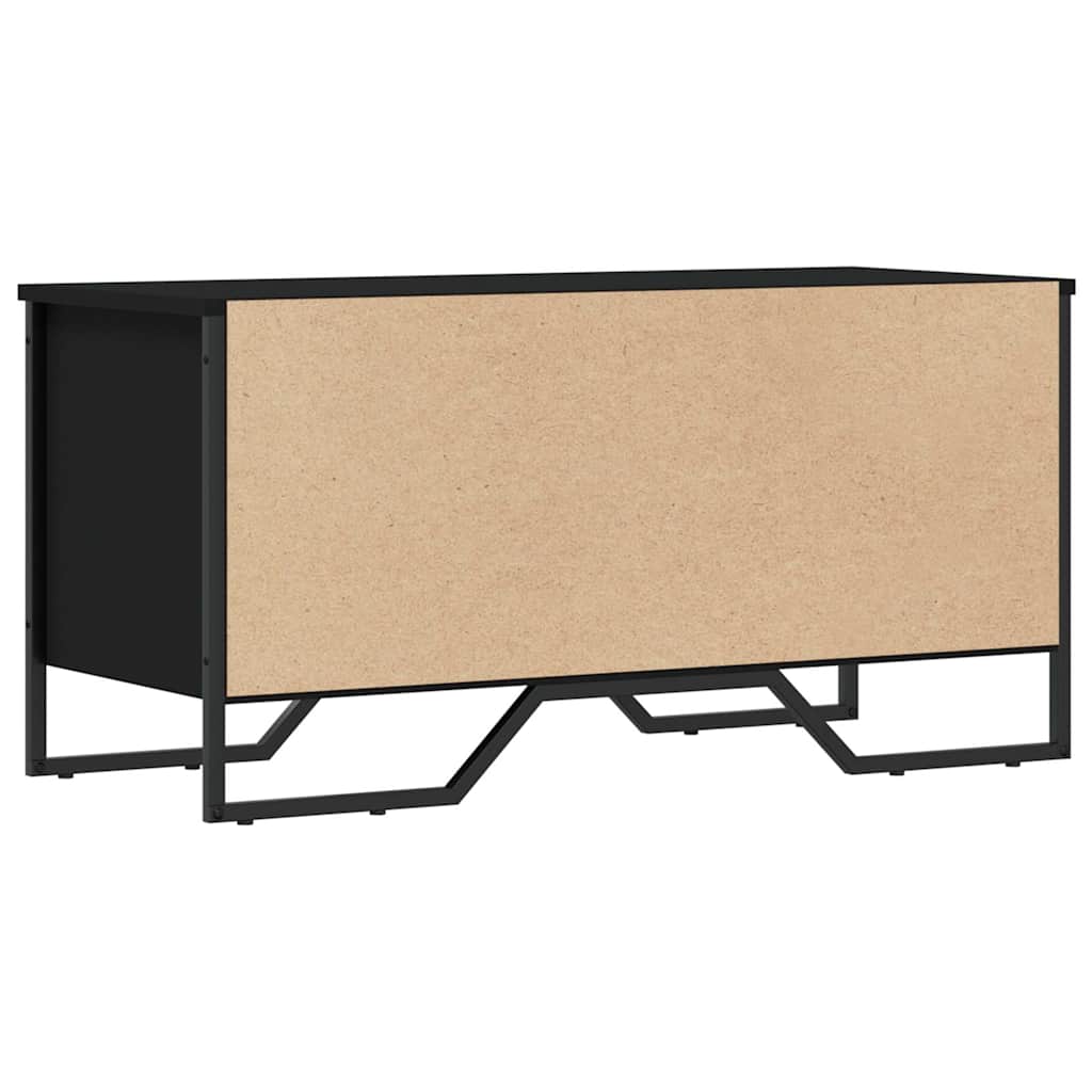 Ormarić za cipele crni 90 x 38 x 45,5 cm od konstruiranog drva