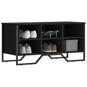 Ormarić za cipele crni 90 x 38 x 45,5 cm od konstruiranog drva