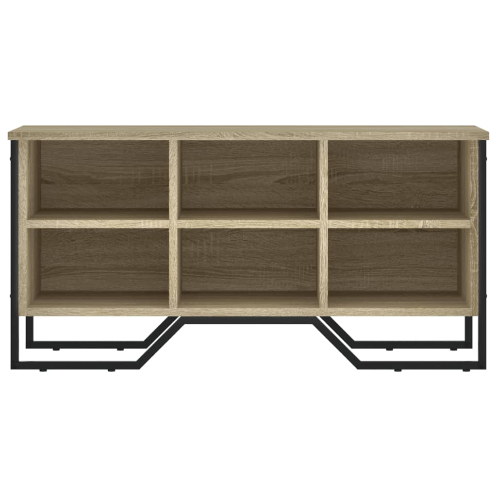 Ormarić za cipele boja hrasta 90x38x45,5 cm konstruirano drvo