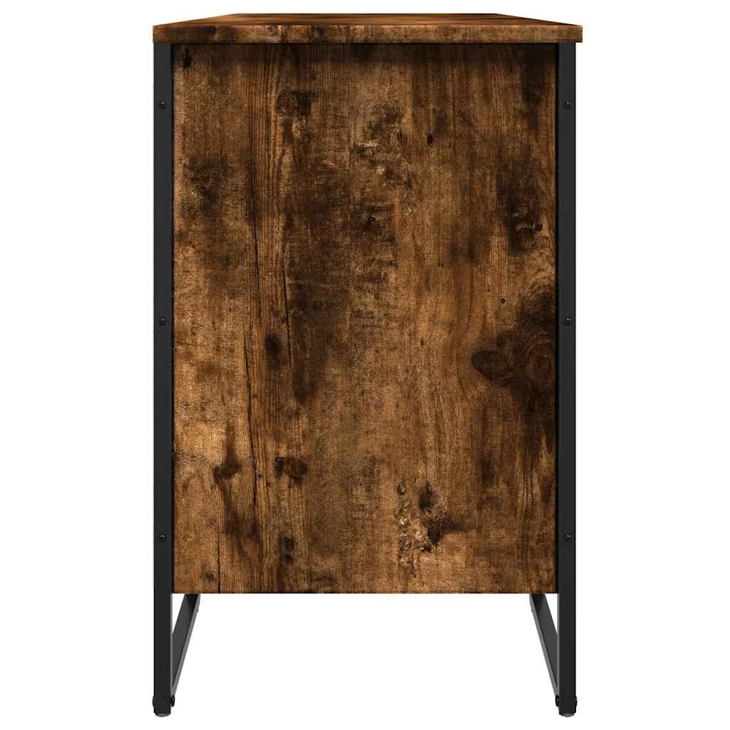 Ormarić za cipele boja hrasta 90x38x61,5 cm konstruirano drvo