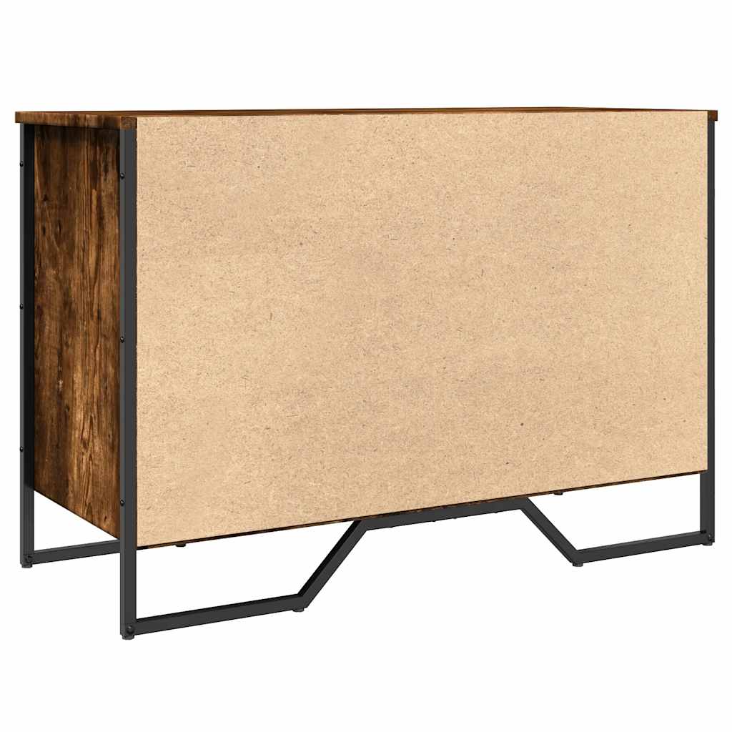 Ormarić za cipele boja hrasta 90x38x61,5 cm konstruirano drvo