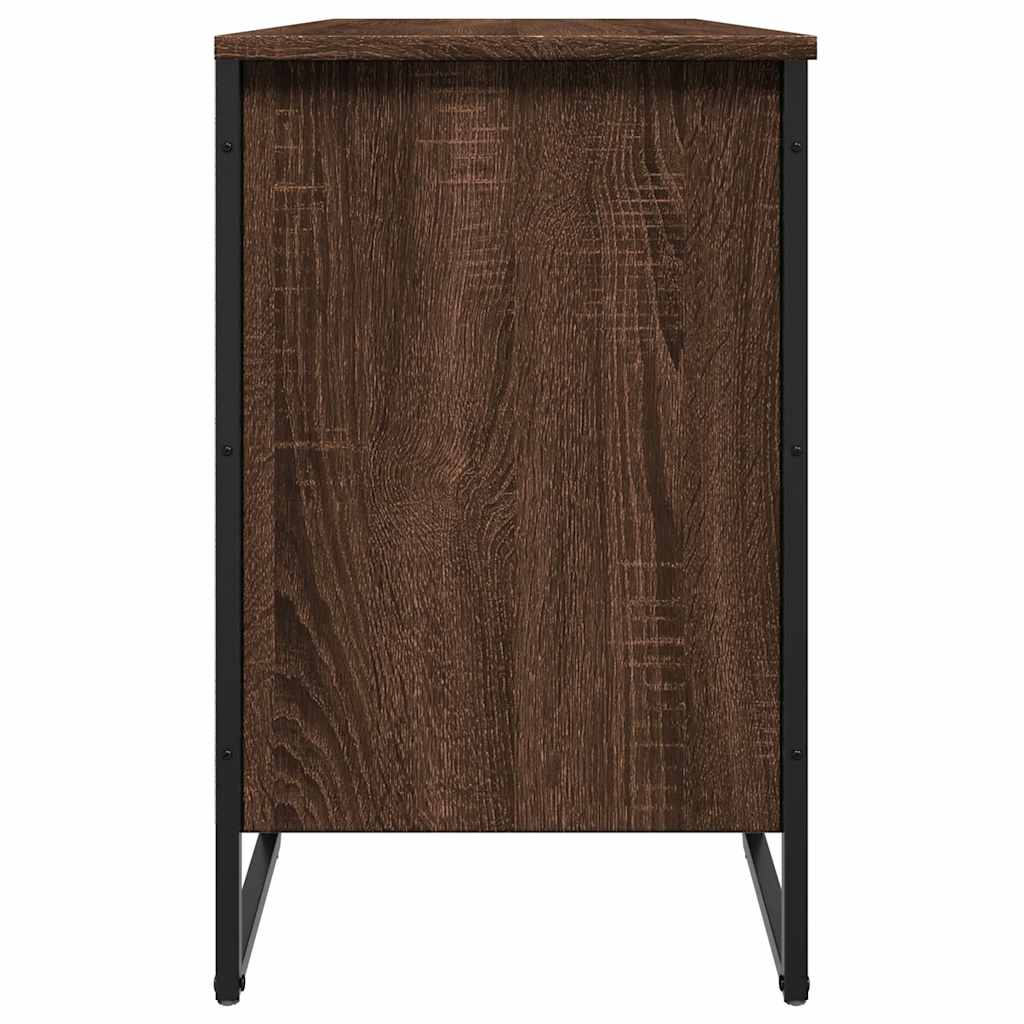 Ormarić za cipele boja hrasta 90x38x61,5 cm konstruirano drvo