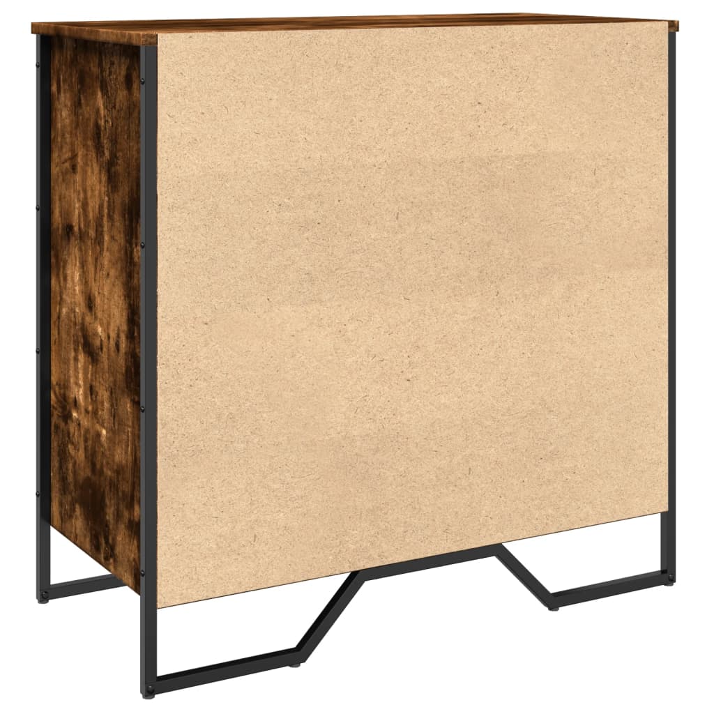 Ormarić za cipele boja hrasta 80 x 38 x 78 cm konstruirano drvo