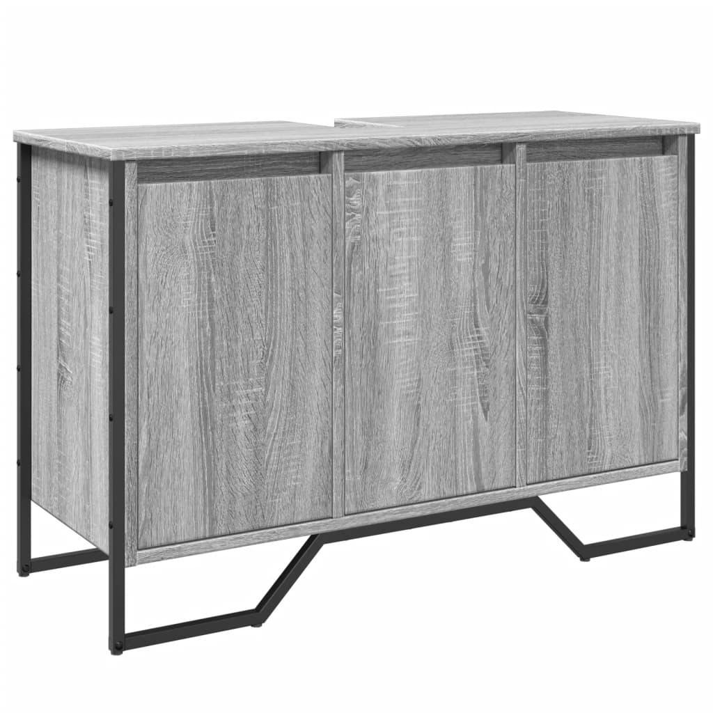 Ormarić za umivaonik boja hrasta 91x35x60 cm konstruirano drvo