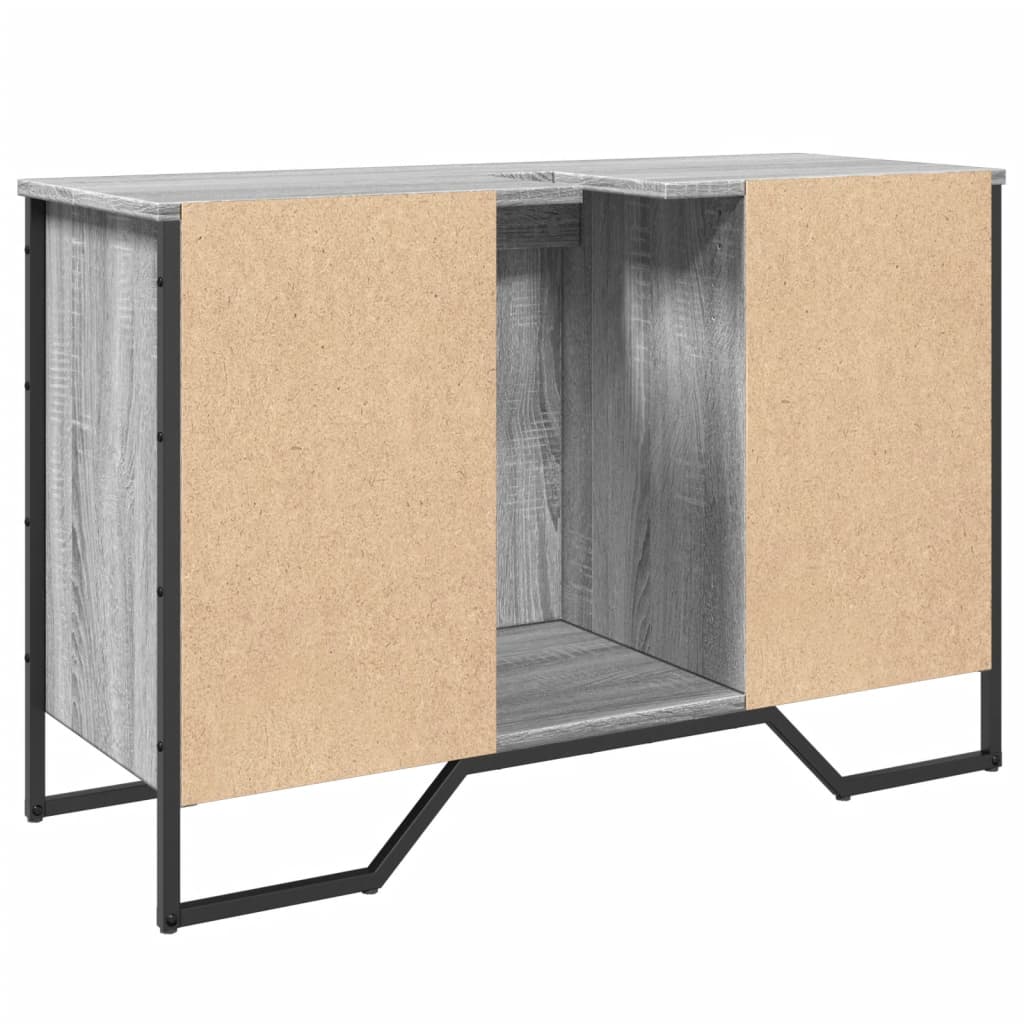 Ormarić za umivaonik boja hrasta 91x35x60 cm konstruirano drvo