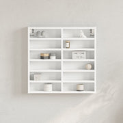 Vitrina bijela 60x8,5x58 cm konstruirano drvo