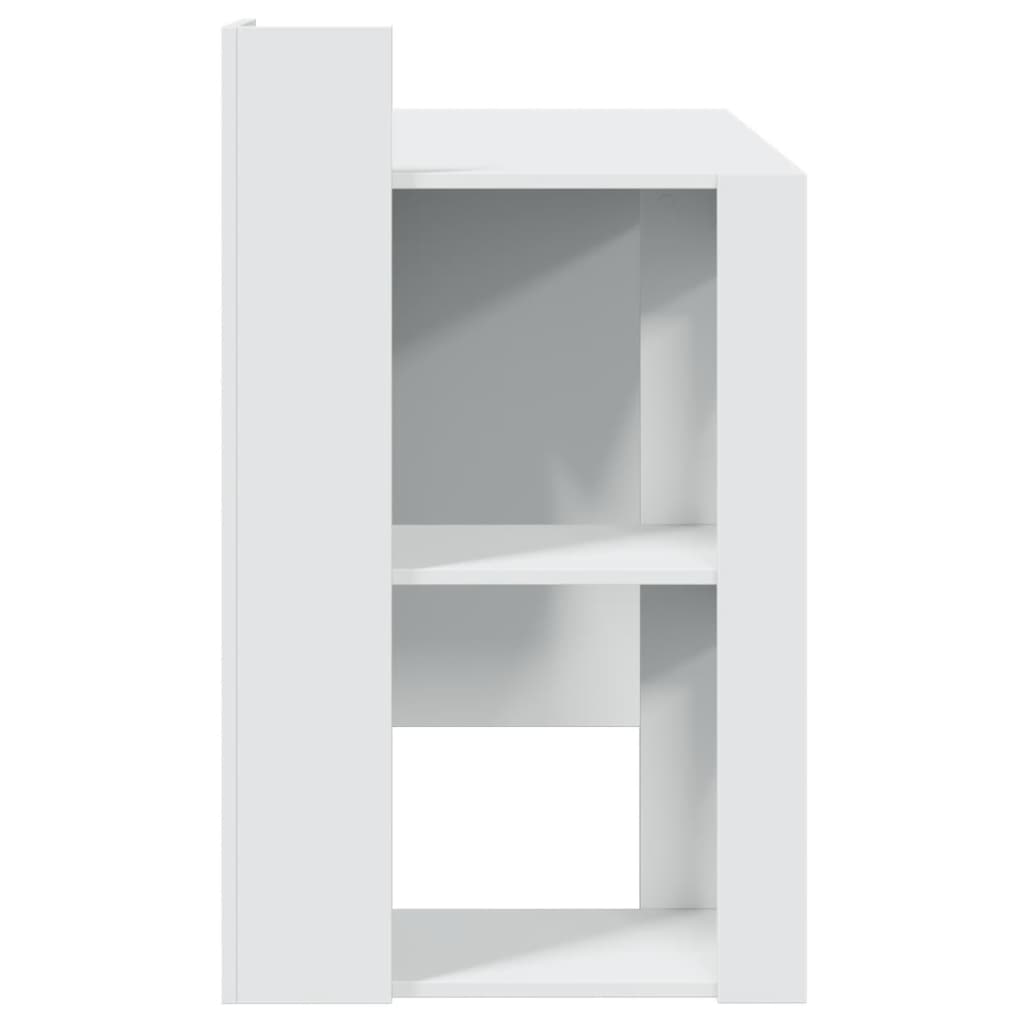 Uredski stol bijeli 103,5x56,5x94 cm konstruirano drvo