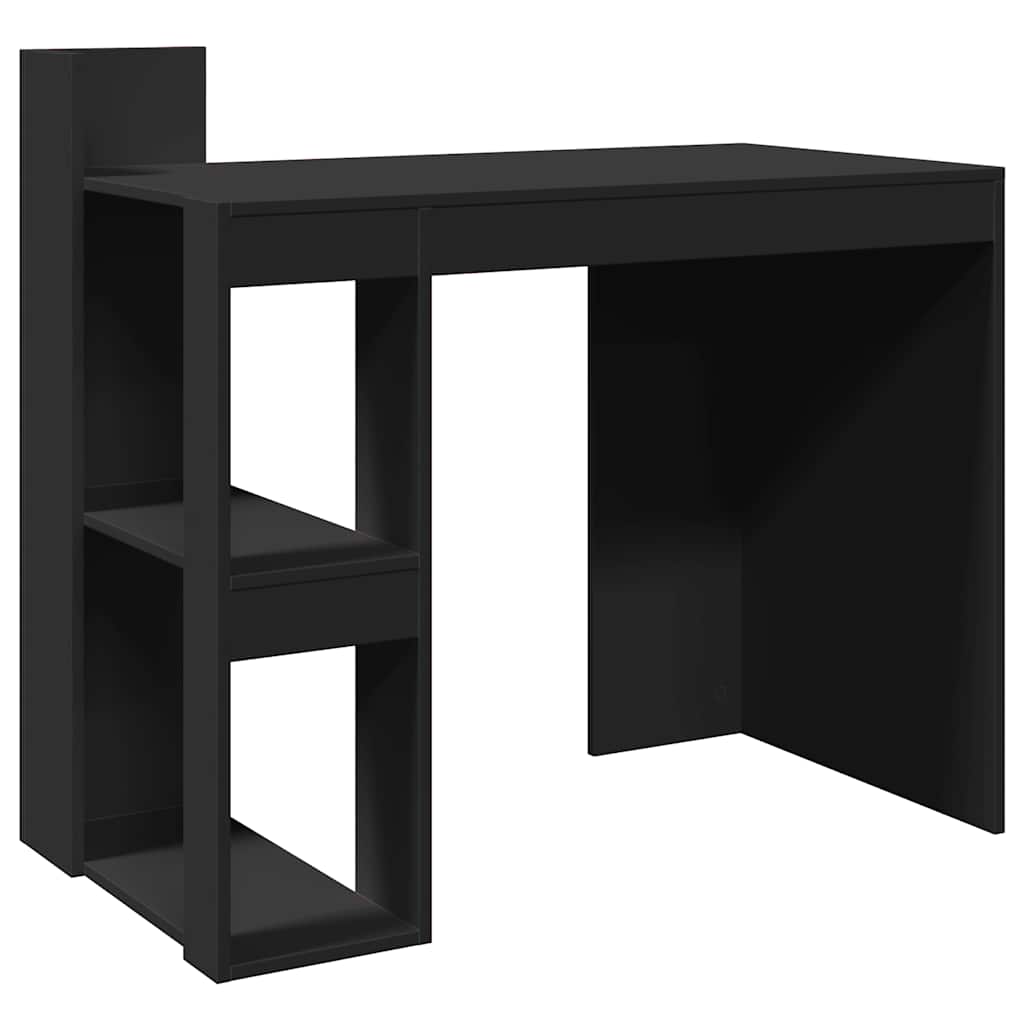 Uredski stol crni 103,5x56,5x94 cm konstruirano drvo