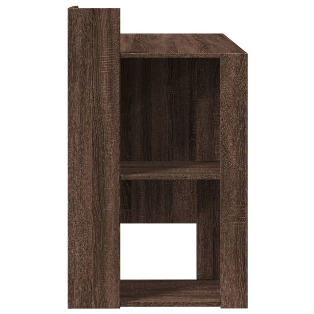 Uredski stol boja smeđeg hrasta 103,5x56,5x94 cm drveni