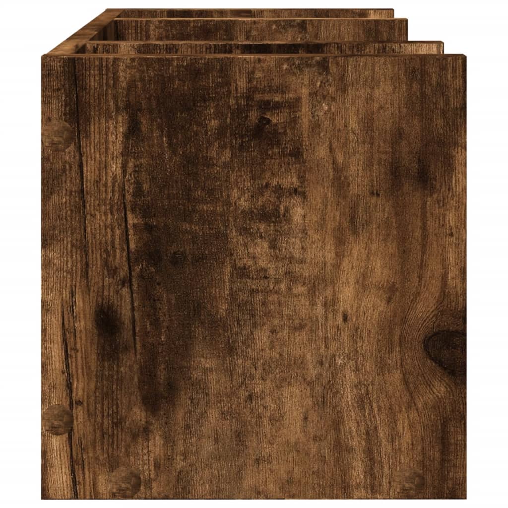Organizator za stol boja hrasta 44,5x24x25 cm konstruirano drvo