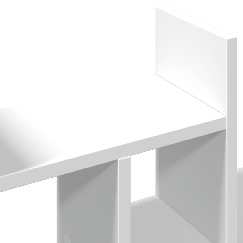 Organizator za stol bijeli 34,5x15,5x35,5 cm konstruirano drvo