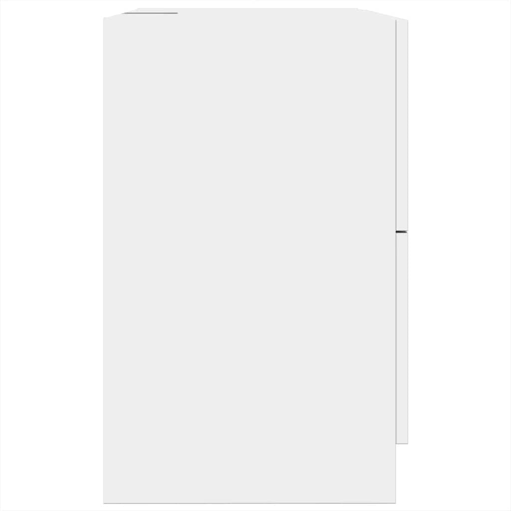 Ormarić za umivaonik bijeli 59 x 37 x 59 cm konstruirano drvo