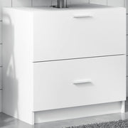 Ormarić za umivaonik bijeli 59 x 37 x 59 cm konstruirano drvo
