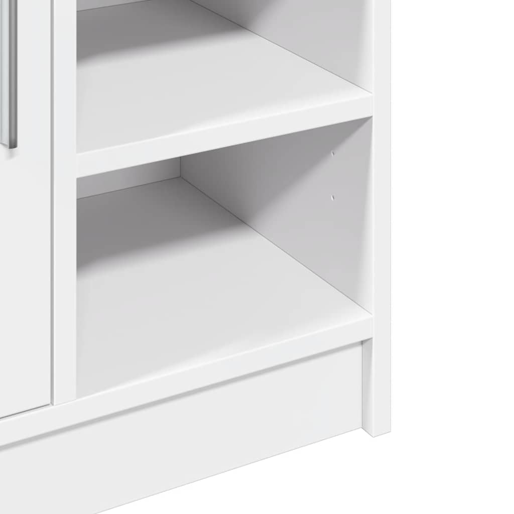 Ormarić za umivaonik bijeli 63 x 29 x 55 cm konstruirano drvo