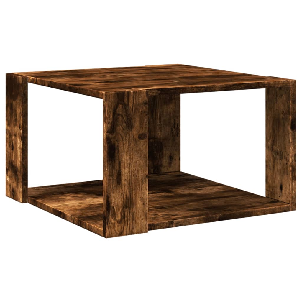 Stolić za kavu boja hrasta 51,5x51,5x30 cm konstruirano drvo