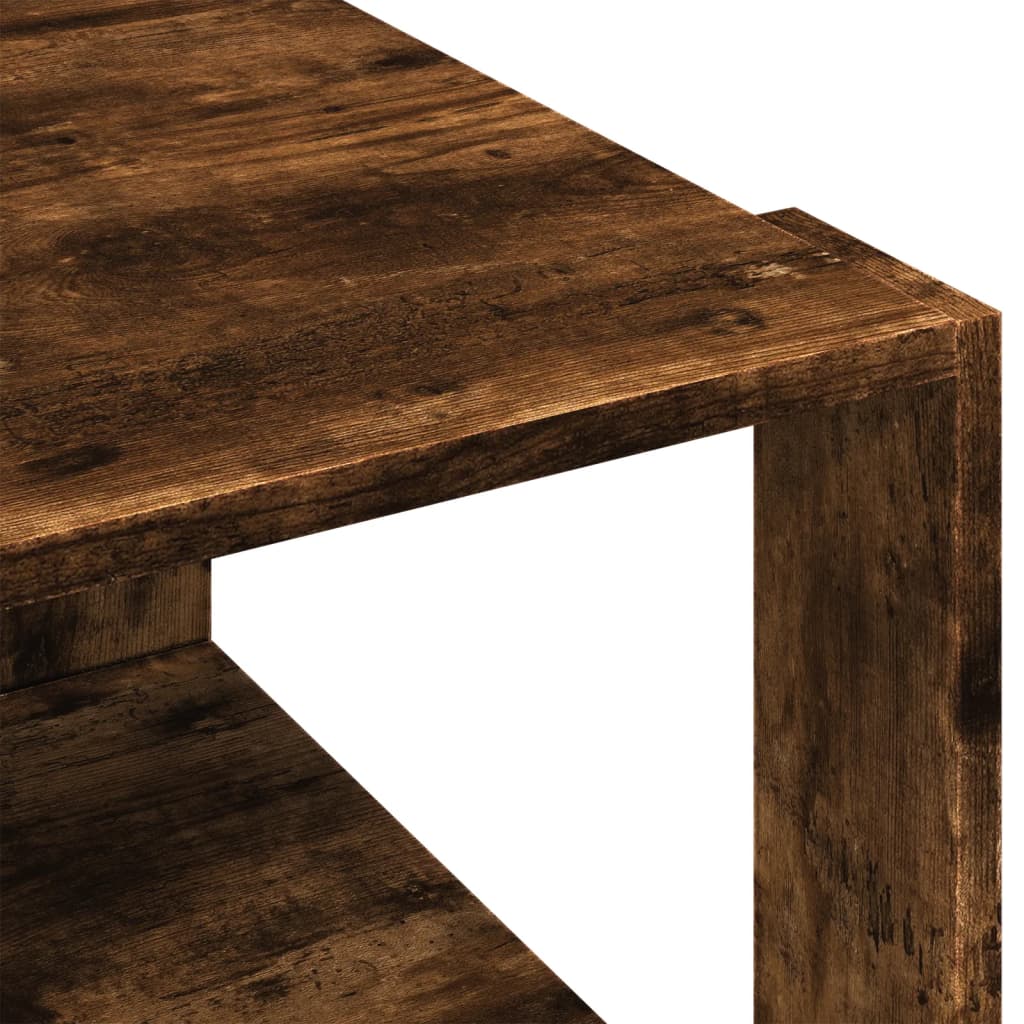 Stolić za kavu boja hrasta 51,5x51,5x30 cm konstruirano drvo