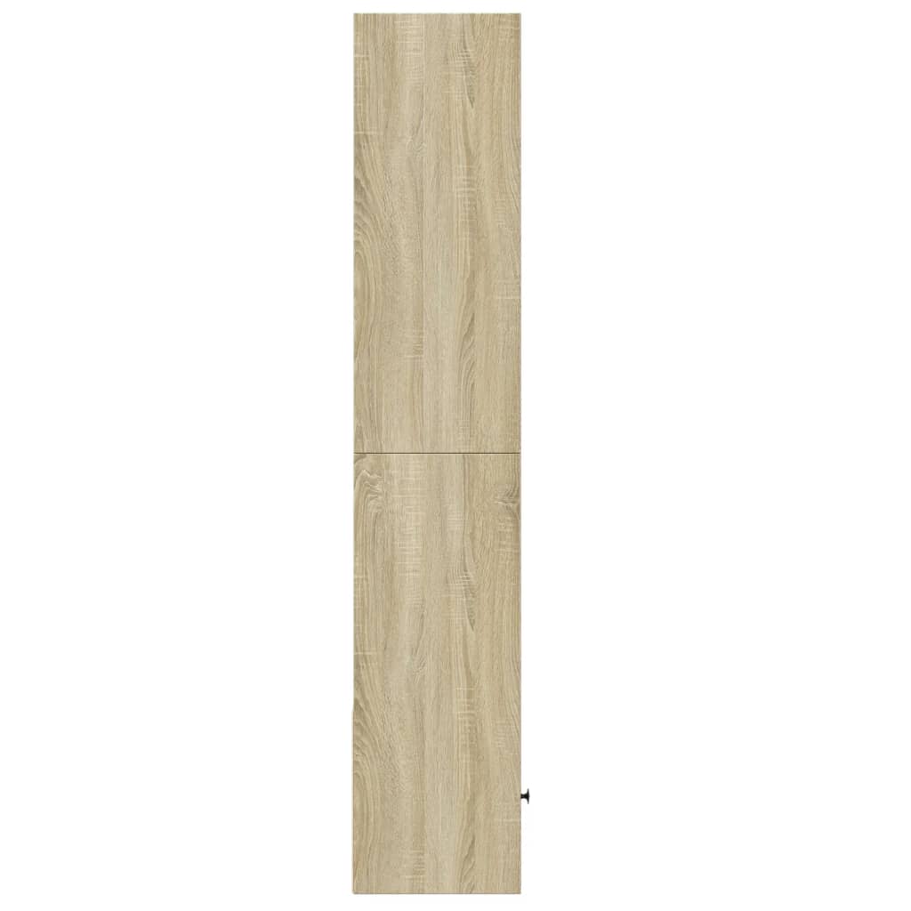 Regal za knjige boja hrasta 40x36x189 cm od konstruiranog drva