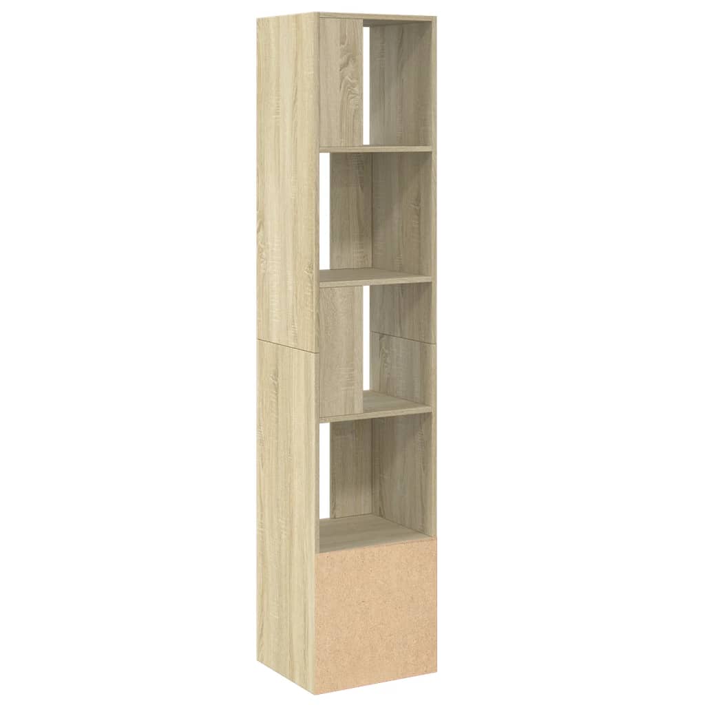 Regal za knjige boja hrasta 40x36x189 cm od konstruiranog drva