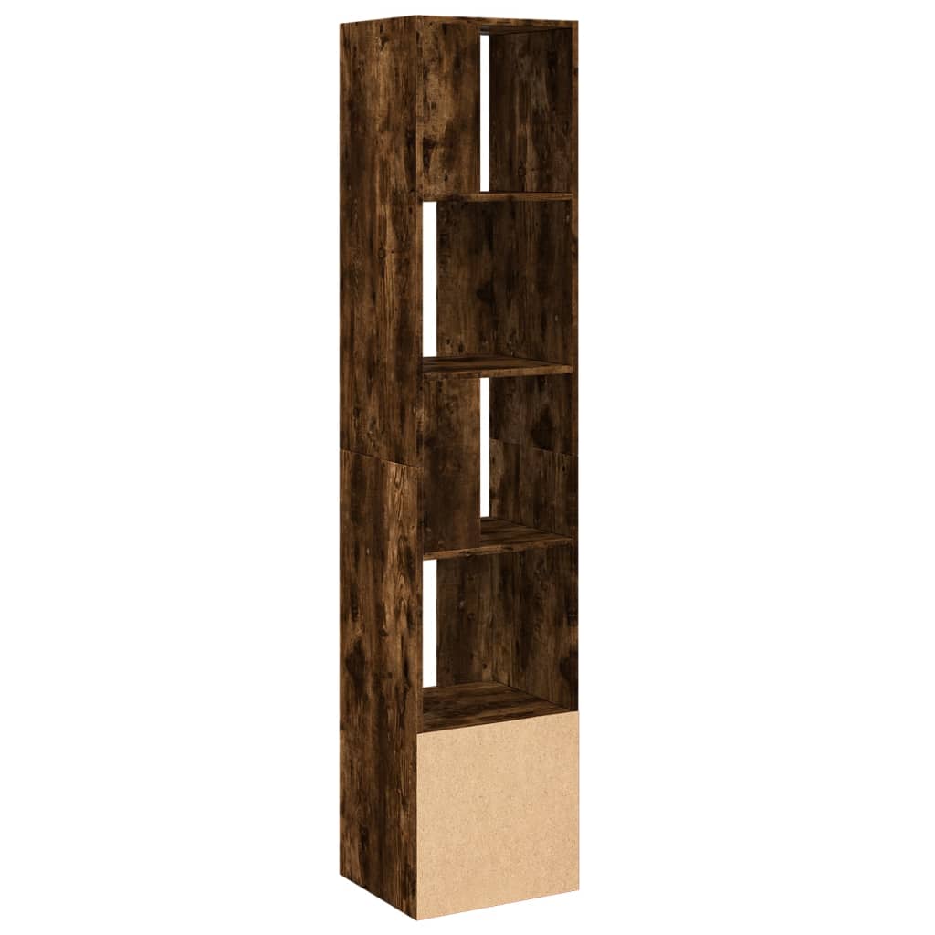 Regal za knjige boja hrasta 40x36x189 cm konstruirano drvo