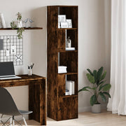 Regal za knjige boja hrasta 40x36x189 cm konstruirano drvo