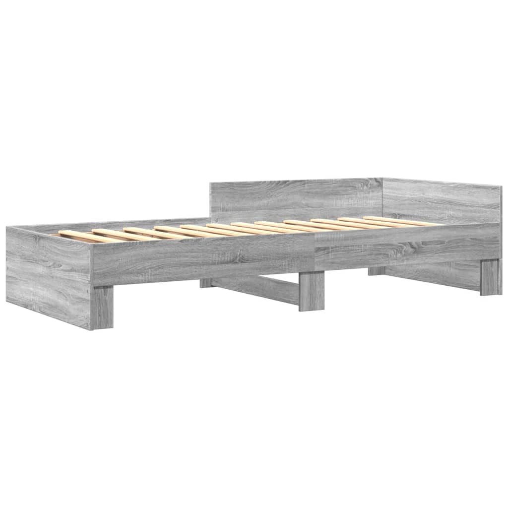 Okvir za krevet boja hrasta 90x190 cm od konstruiranog drva