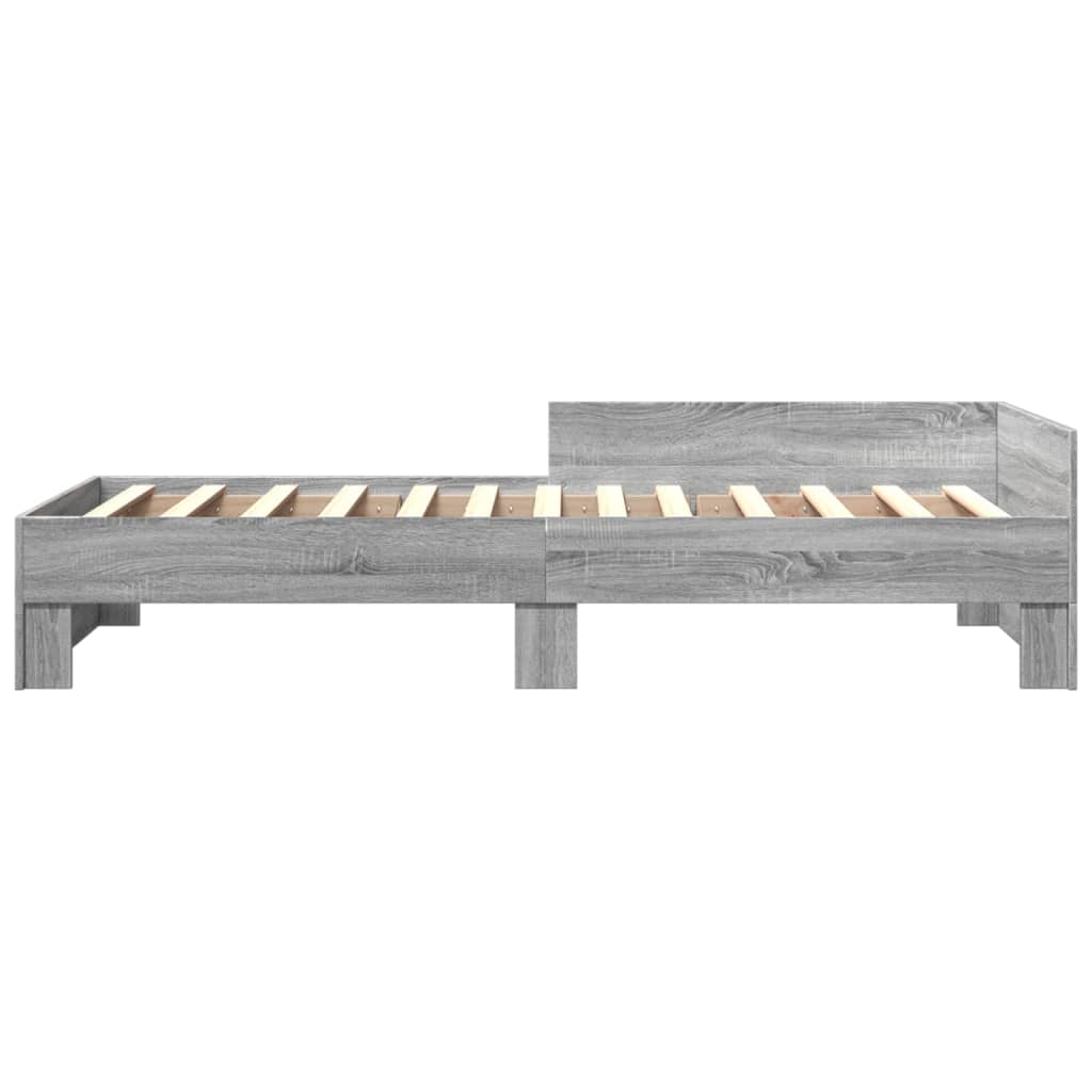 Okvir za krevet boja hrasta 90x190 cm od konstruiranog drva