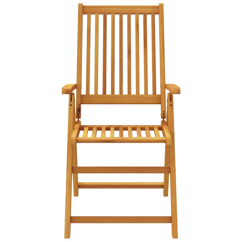 5-dijelni vrtni blagovaonski set 85x85x74 cm od masivnog bagremovog drva