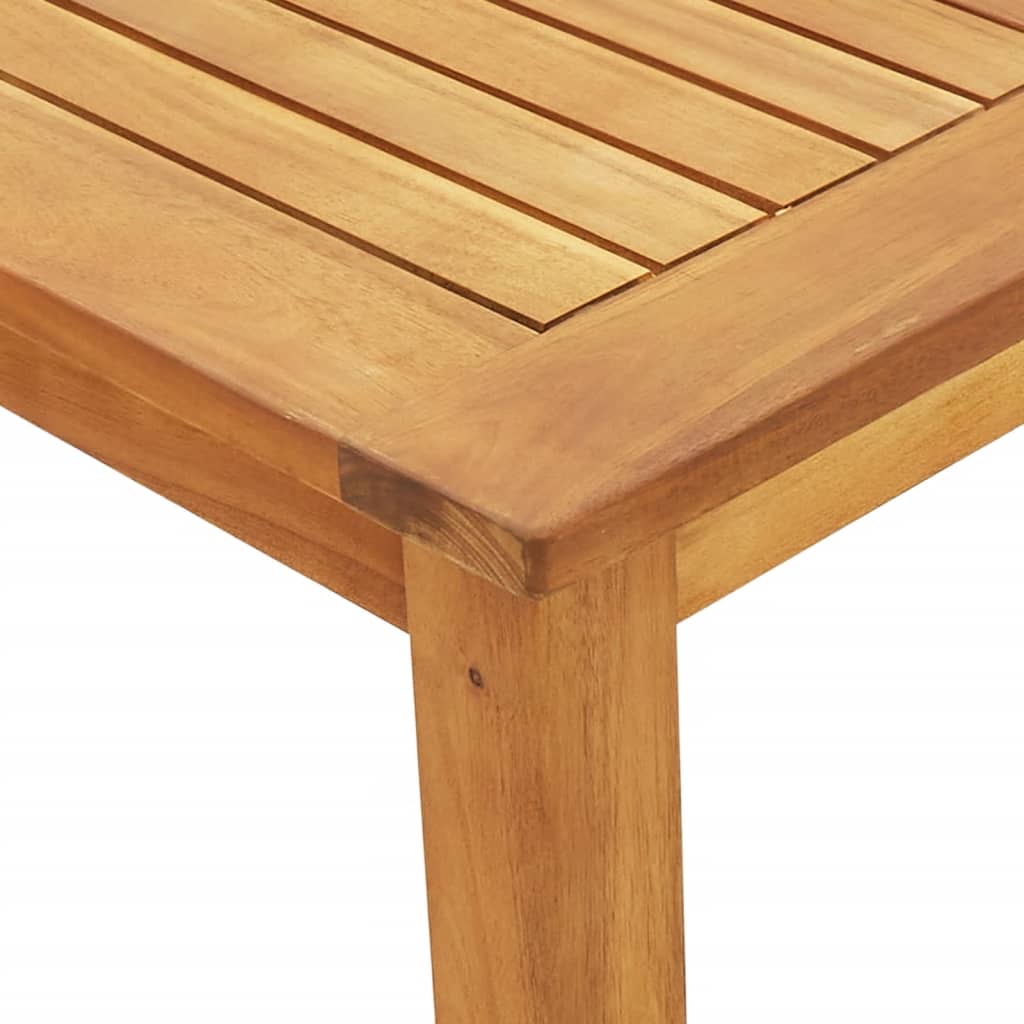 5-dijelni vrtni blagovaonski set 85x85x74 cm od masivnog bagremovog drva