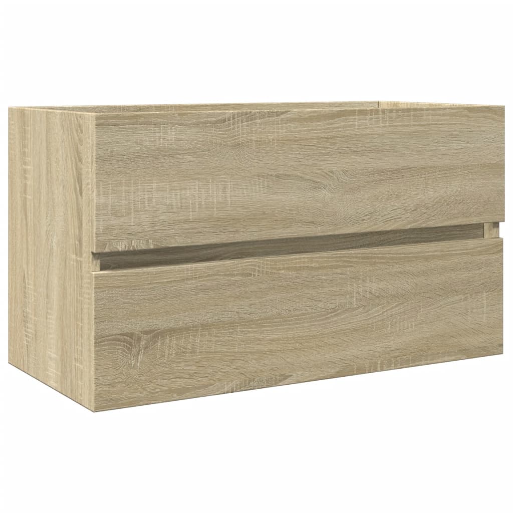 Ormarić za umivaonik boja hrasta sonome 80x38,5x45 cm iverica