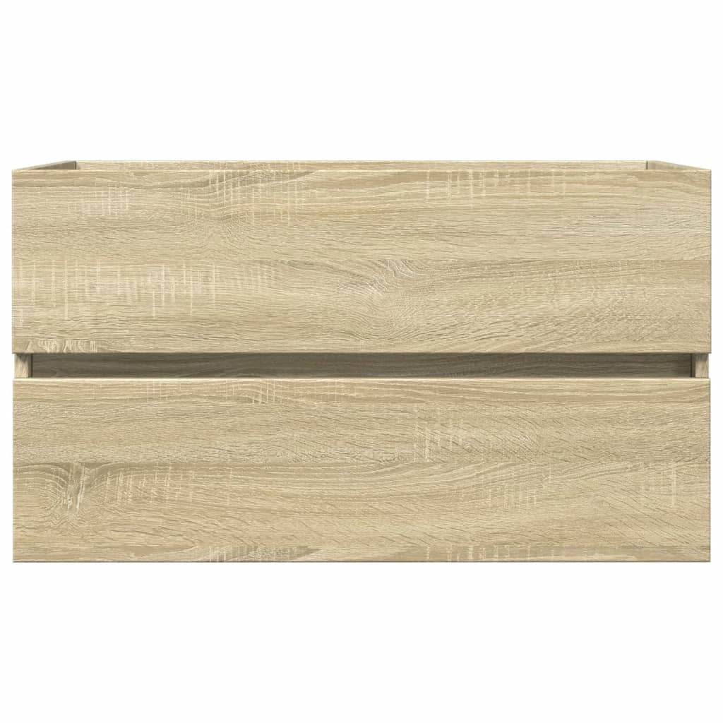 Ormarić za umivaonik boja hrasta sonome 80x38,5x45 cm iverica