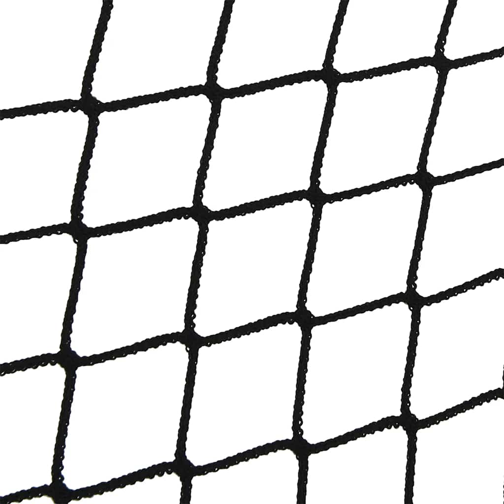 Mreža za prikolicu s elastičnim užetom crna 6 x 3 m PP