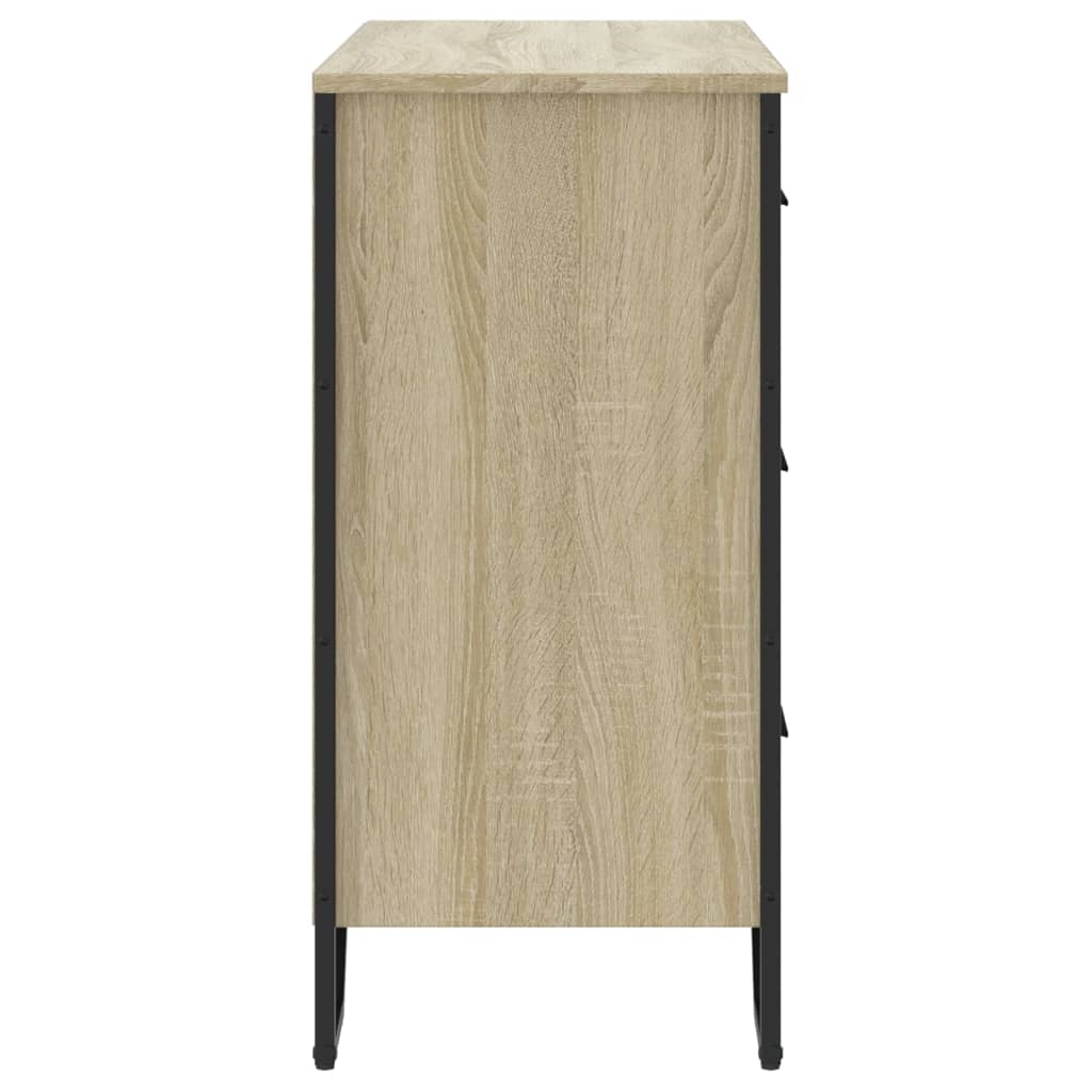 Komoda boja hrasta sonome 91x35,5x74,5 cm konstruirano drvo