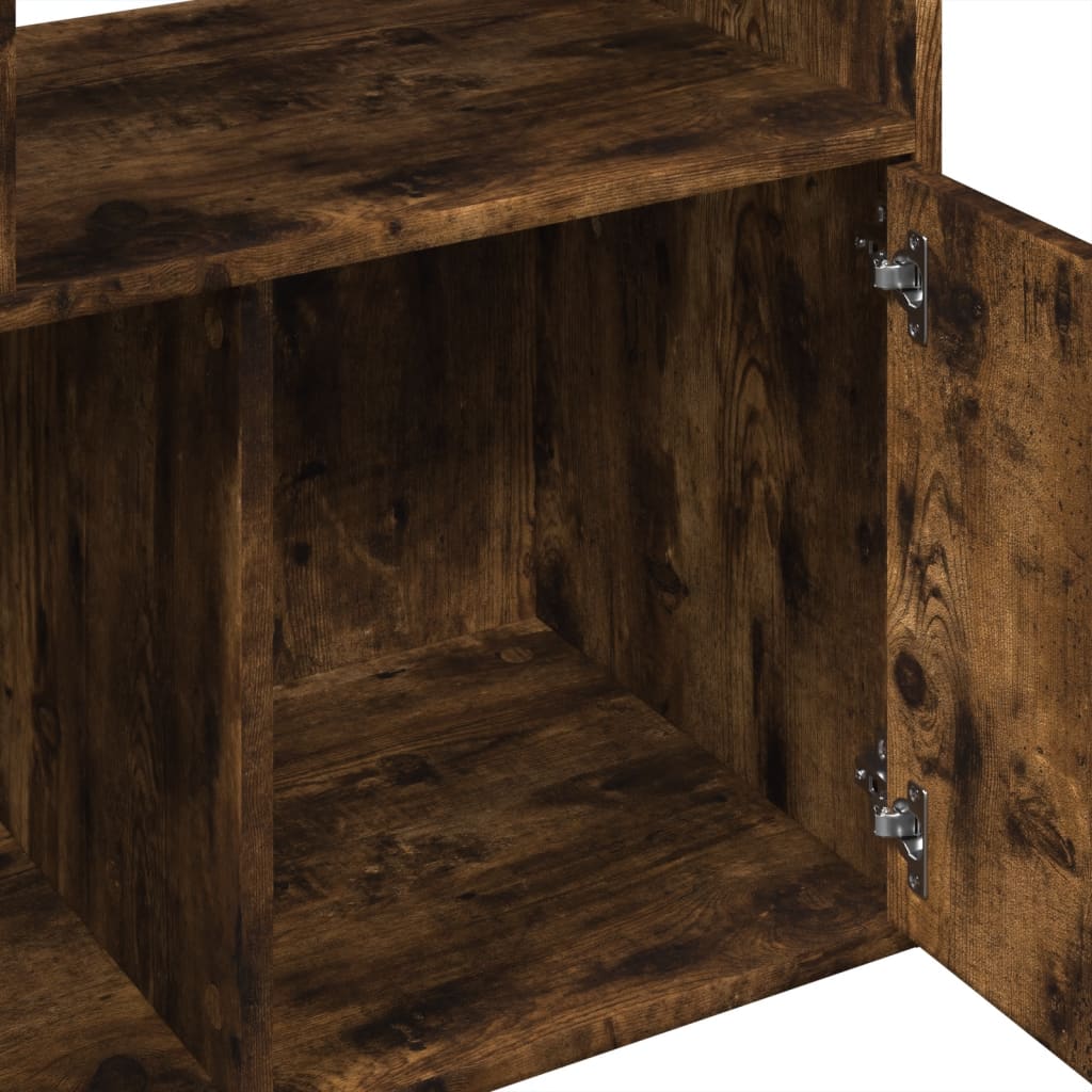 Regal za knjige boja hrasta 70x36x189 cm konstruirano drvo