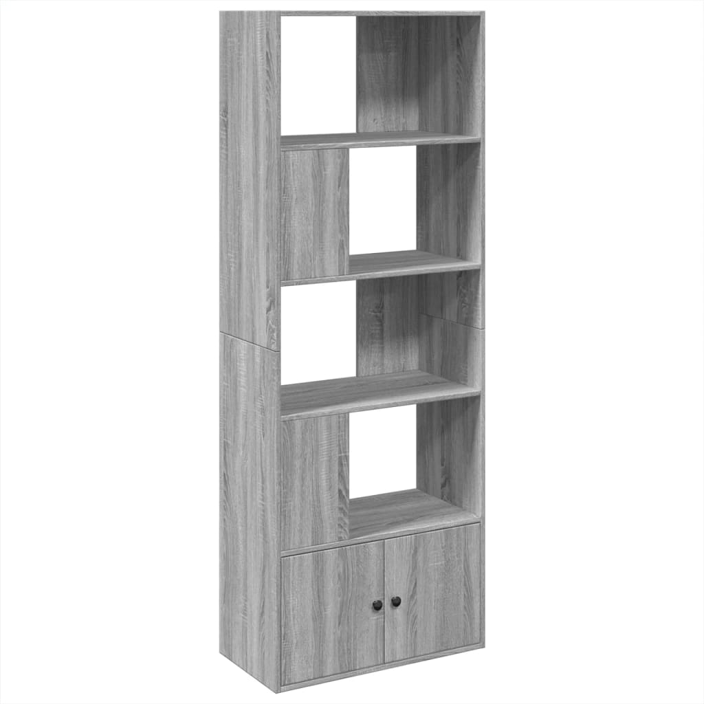 Regal za knjige boja hrasta 70x36x189 cm konstruirano drvo