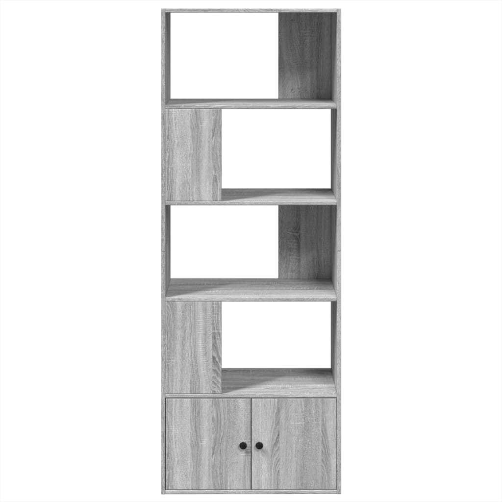 Regal za knjige boja hrasta 70x36x189 cm konstruirano drvo