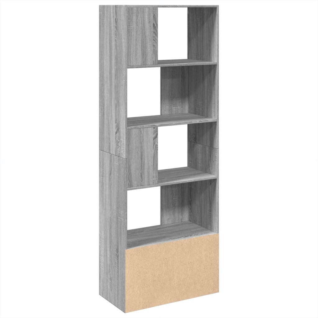 Regal za knjige boja hrasta 70x36x189 cm konstruirano drvo