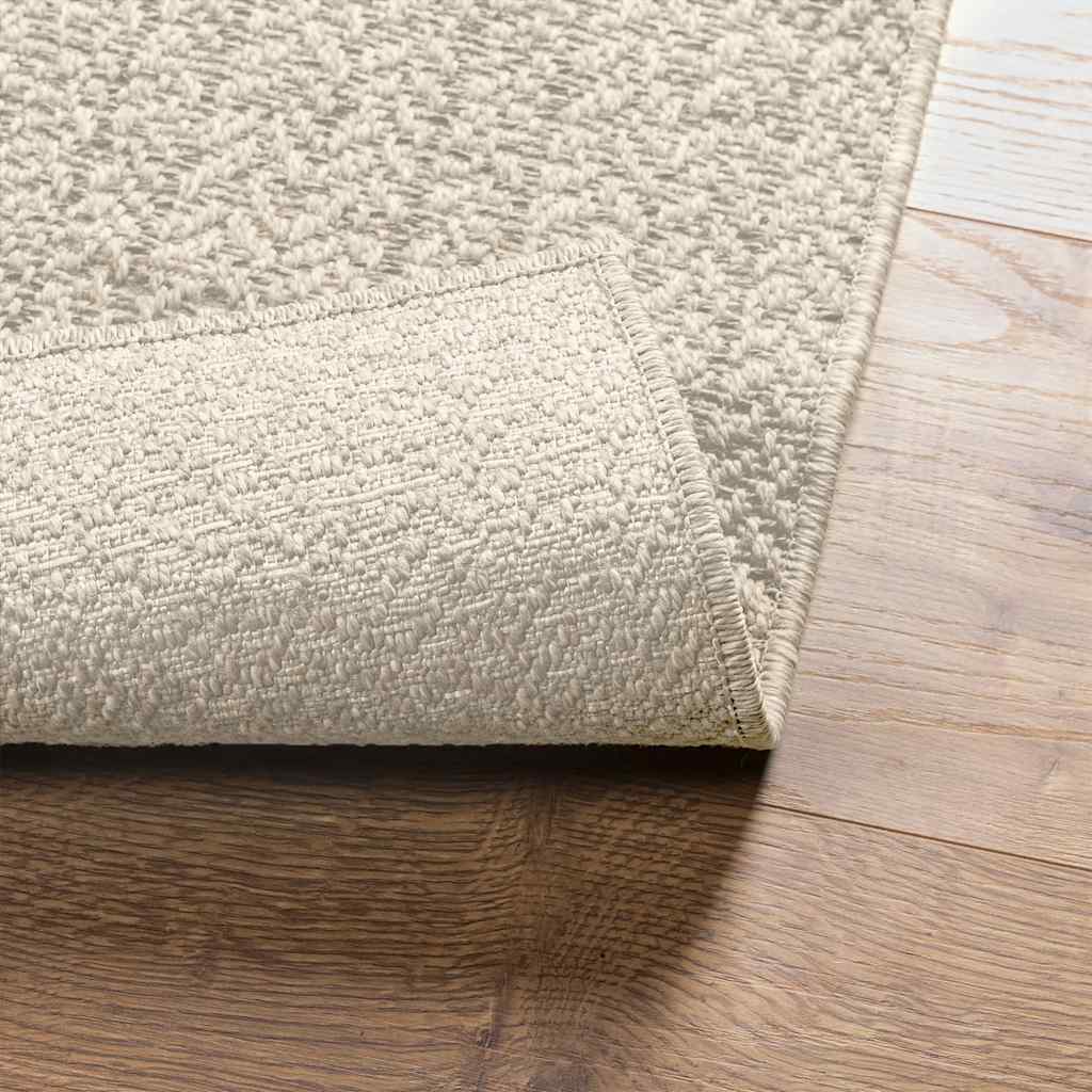 Tepih ZIZUR 200 x 200 cm s izgledom jute unutarnji i vanjski
